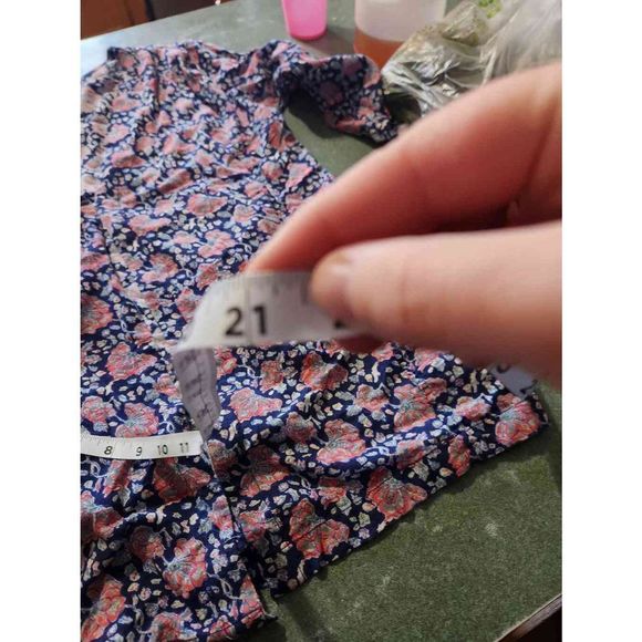 Madewell Blue Pink Robe Jacket Sz XS - Picture 4 of 6